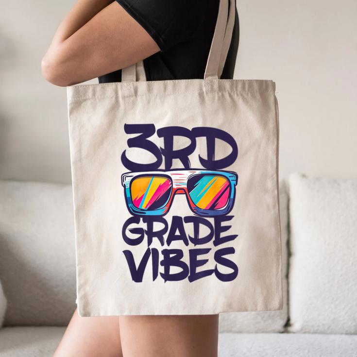 3rd Grade Vibes Shirt Back To School Third Grade Boy Girl Canvas Tote Bag 3rd Grade Vibes Shirt Back To School Third Grade Boy Girl Canvas Tote Bag