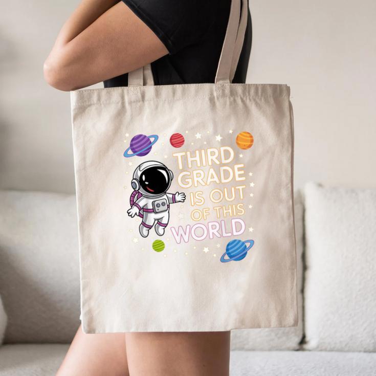 3rd Grade Is Out Of This World Space Back To School Canvas Tote Bag 3rd Grade Is Out Of This World Space Back To School Canvas Tote Bag