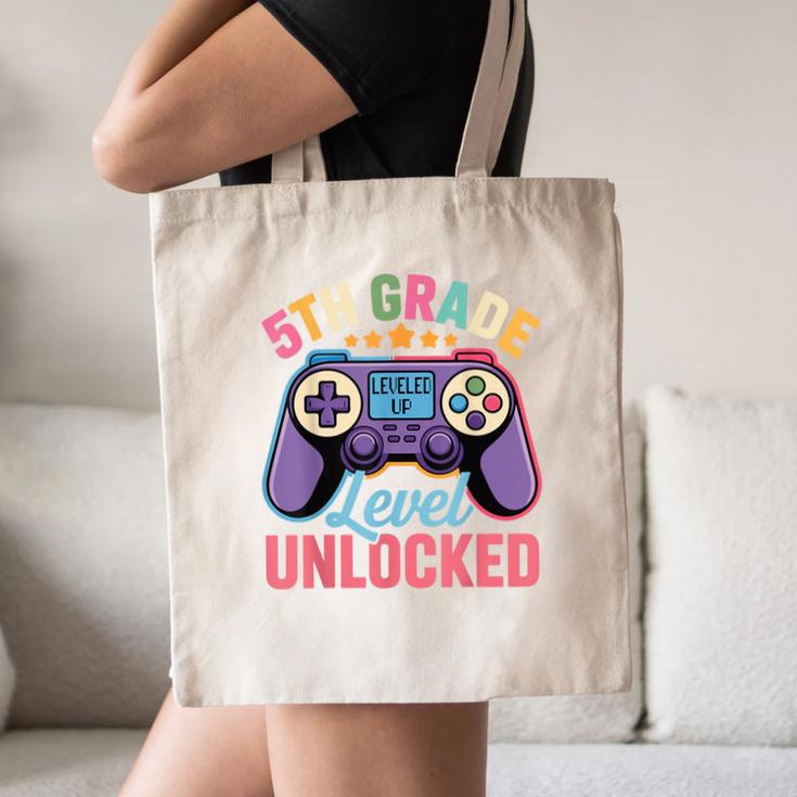 5th Grade Level Unlocked Shirt – Gamer Back To School Canvas Tote Bag 5th Grade Level Unlocked Shirt – Gamer Back To School Canvas Tote Bag