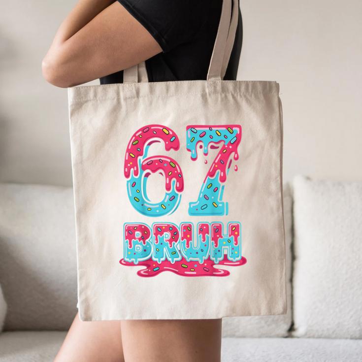 67 Ice Cream Drip Baseball For Men Women Kids Canvas Tote Bag 67 Ice Cream Drip Baseball For Men Women Kids Canvas Tote Bag