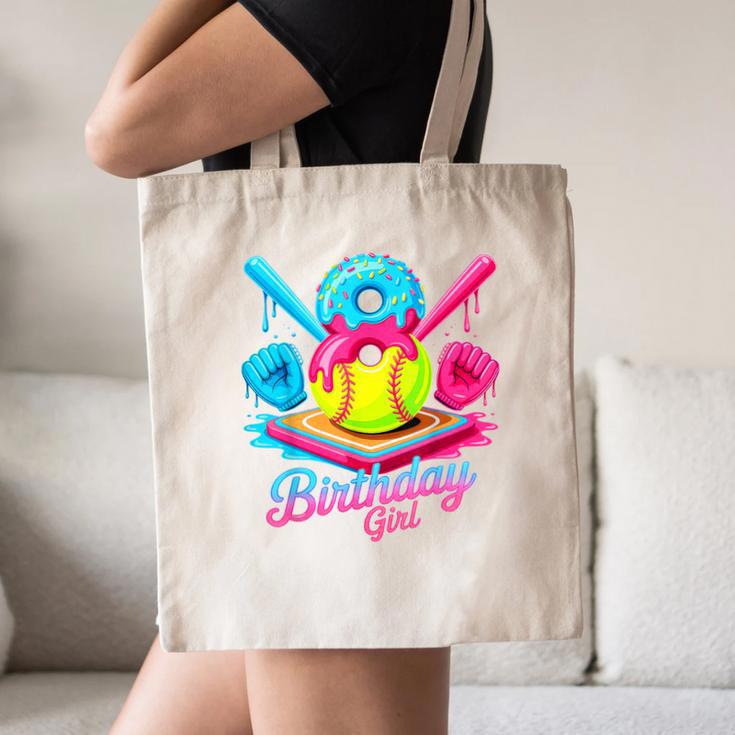 8th Birthday Baseball Ice Cream Drip 8 Years Old Girls B-Day Canvas Tote Bag 8th Birthday Baseball Ice Cream Drip 8 Years Old Girls B-Day Canvas Tote Bag