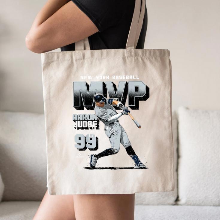 Aaron Judge New York Y Baseball 2025 AL MVP MLBAJMVPM Canvas Tote Bag