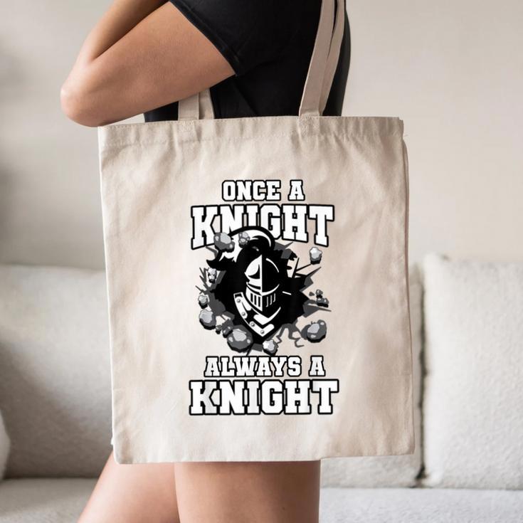 Always A Knight Back To School Spirit Canvas Tote Bag