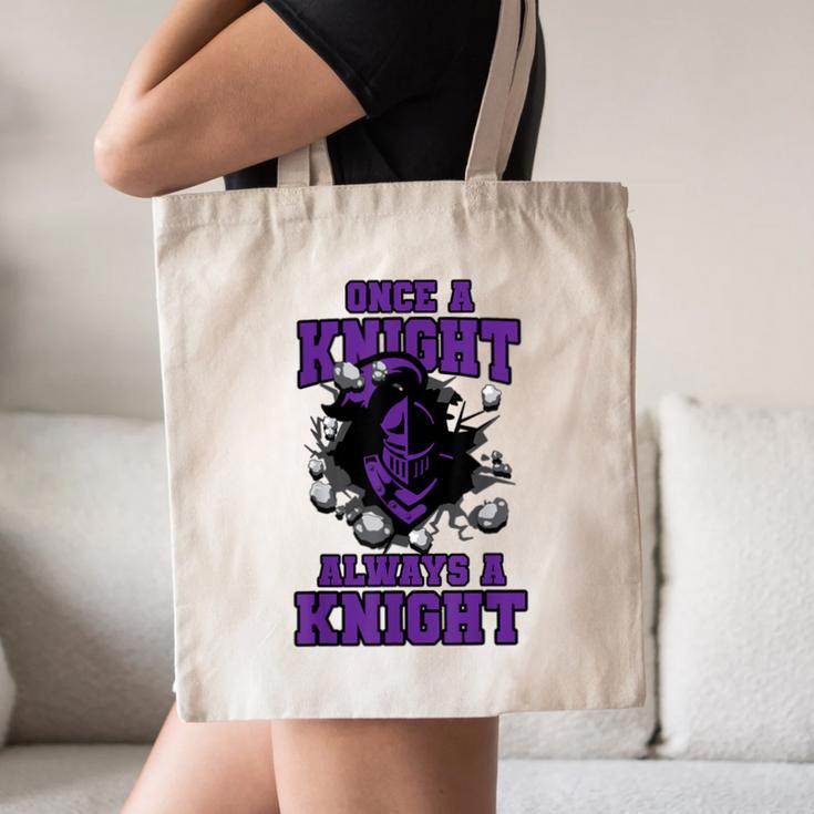 Always A Knight Back To School Spirit P Canvas Tote Bag