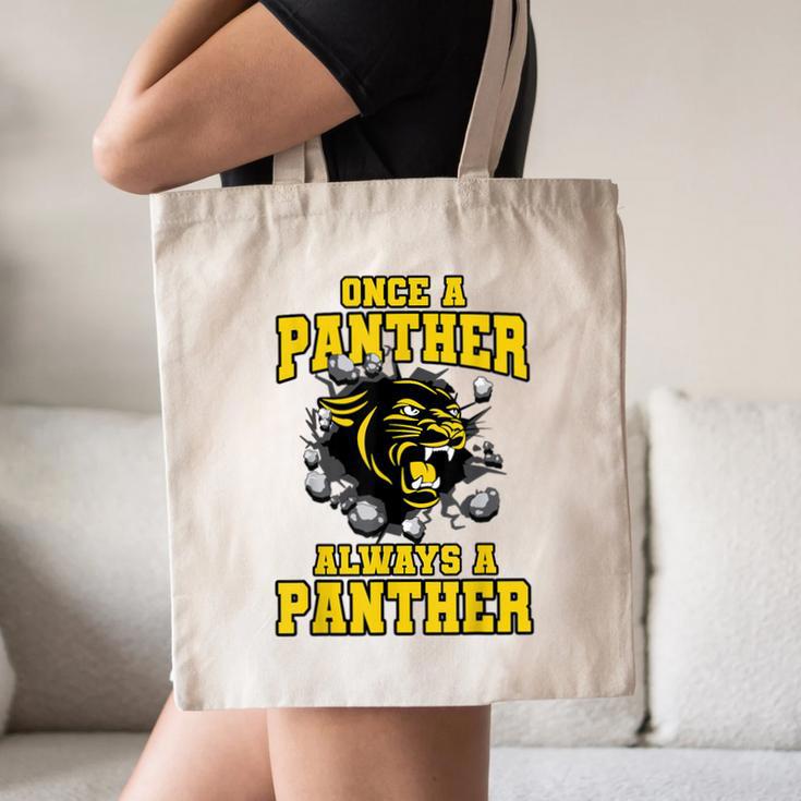 Always A Panther Back To School Spirit GY Canvas Tote Bag