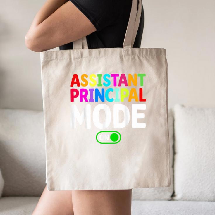 Assistant Principal Mode On Back To School Vice Principals Canvas Tote Bag Assistant Principal Mode On Back To School Vice Principals Canvas Tote Bag