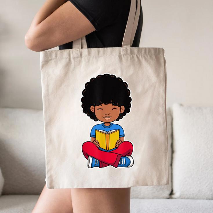 Back To School Afro African American Boy Student Canvas Tote Bag Back To School Afro African American Boy Student Canvas Tote Bag