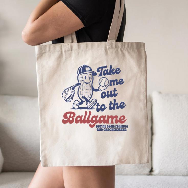 Take Me Out To The Ball Game Retro Peanuts Baseball Sports Canvas Tote Bag Take Me Out To The Ball Game Retro Peanuts Baseball Sports Canvas Tote Bag
