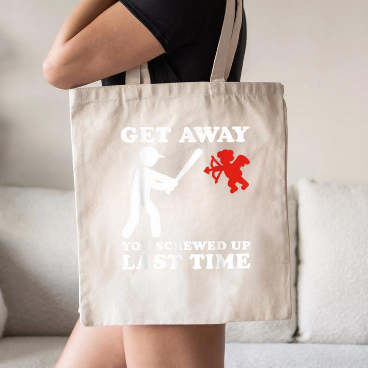 Baseball Anti Valentine Humor Cupid Joke Men Women Canvas Tote Bag Baseball Anti Valentine Humor Cupid Joke Men Women Canvas Tote Bag