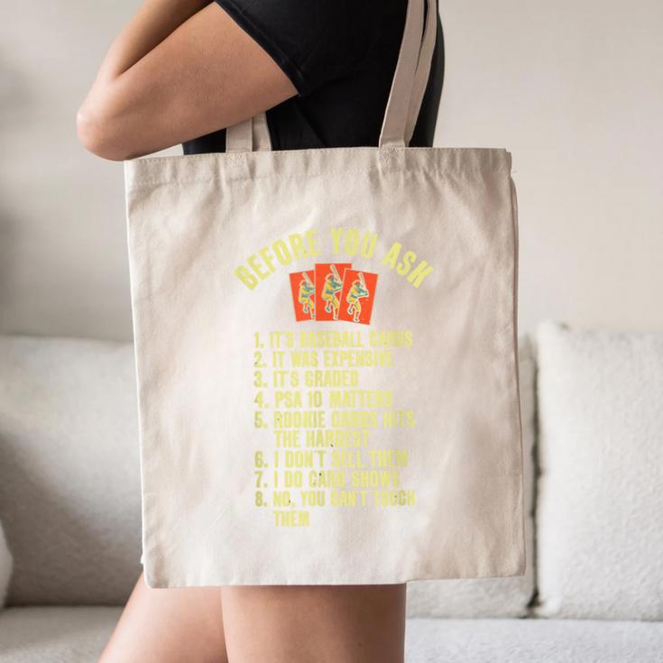 Baseball Card Collector Baseball Card Trading Canvas Tote Bag Baseball Card Collector Baseball Card Trading Canvas Tote Bag