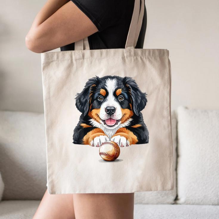 Baseball Dog Men & Women Canvas Tote Bag