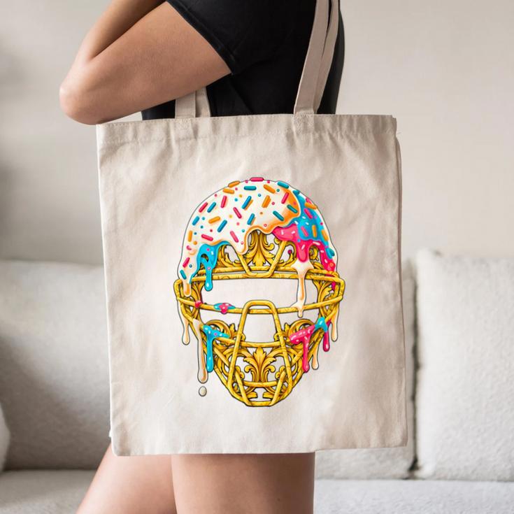Baseball Drip For Boys Ice Cream Drip Youth Boys Catcher's Canvas Tote Bag