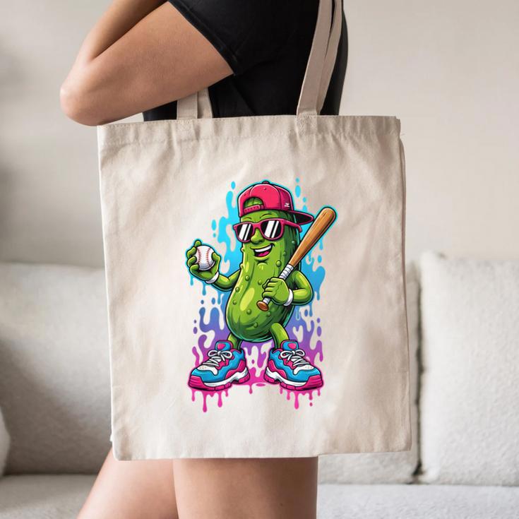 Baseball Ice Cream Drip Boys And Girls Batter Game Day Canvas Tote Bag Baseball Ice Cream Drip Boys And Girls Batter Game Day Canvas Tote Bag