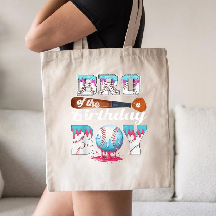 Baseball Ice Cream Drip Bro Of The Birthday Boy Canvas Tote Bag Baseball Ice Cream Drip Bro Of The Birthday Boy Canvas Tote Bag