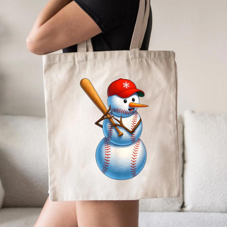 Baseball Snowman Merry Christmas Xmas Pajamas Men Women Kids Canvas Tote Bag Baseball Snowman Merry Christmas Xmas Pajamas Men Women Kids Canvas Tote Bag