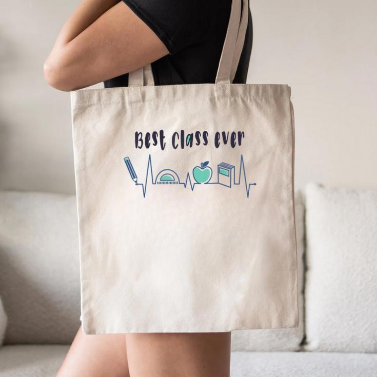 Best Class Ever Back To School Happy Graduation Canvas Tote Bag