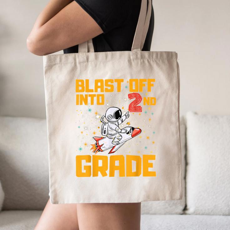 Blast Off Into Second Grade Back To School 2nd Graders Canvas Tote Bag Blast Off Into Second Grade Back To School 2nd Graders Canvas Tote Bag