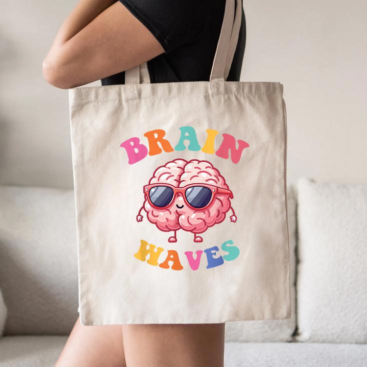 Brain Waves Last Day Of School Back To School Canvas Tote Bag Brain Waves Last Day Of School Back To School Canvas Tote Bag