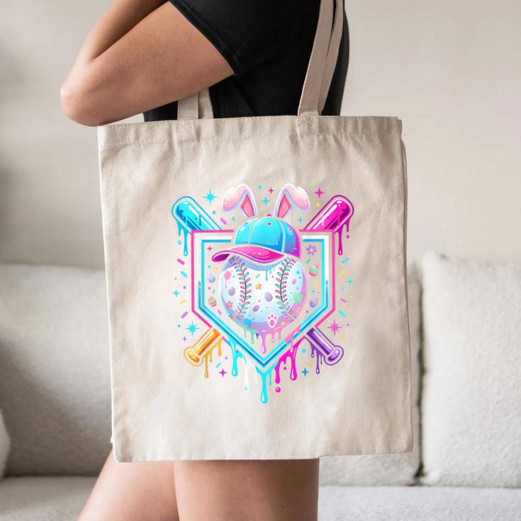 Bunny Baseball Hat With Ice Cream Easter Day Boys Kids Girls Canvas Tote Bag Bunny Baseball Hat With Ice Cream Easter Day Boys Kids Girls Canvas Tote Bag