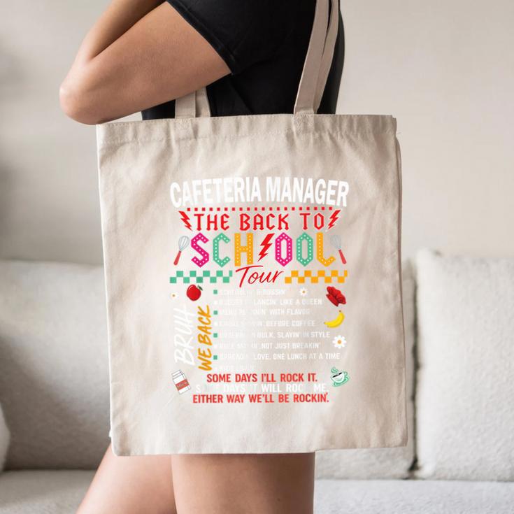 Cafeteria Manager School Cafeteria Crew Back To School Canvas Tote Bag Cafeteria Manager School Cafeteria Crew Back To School Canvas Tote Bag