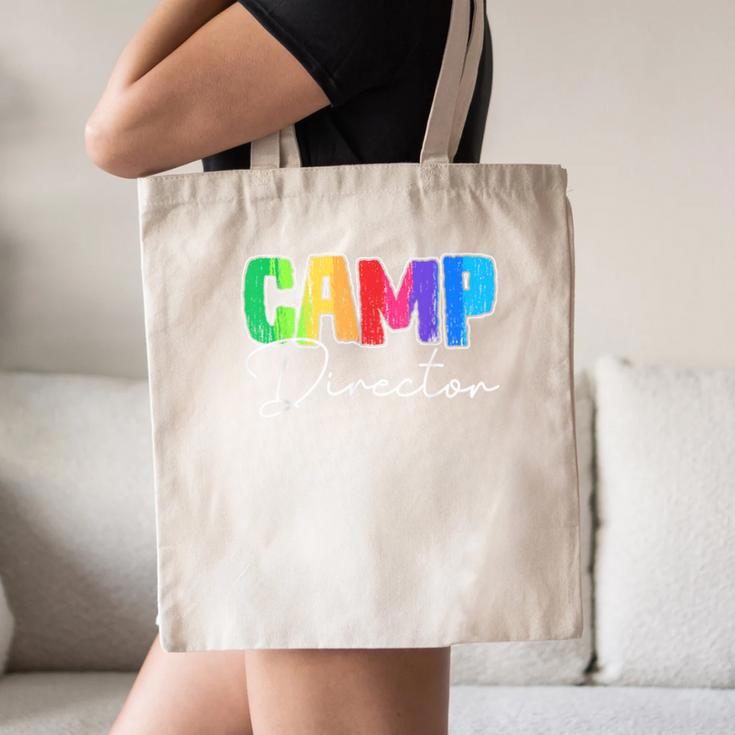 Camp Director Counselor Camper Camping Back To School Canvas Tote Bag Camp Director Counselor Camper Camping Back To School Canvas Tote Bag