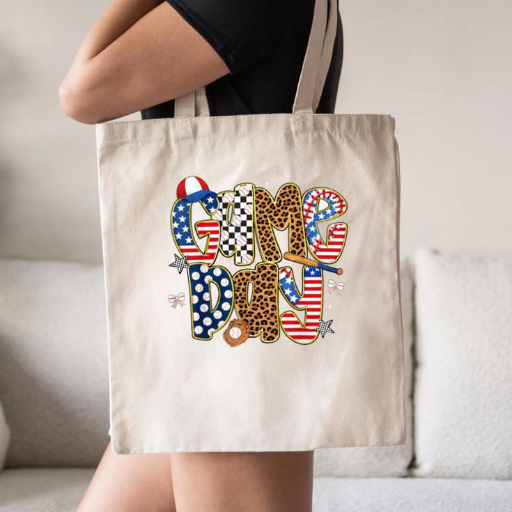 Checkered Leopard Game Day Baseball Men Women Kids Canvas Tote Bag Checkered Leopard Game Day Baseball Men Women Kids Canvas Tote Bag