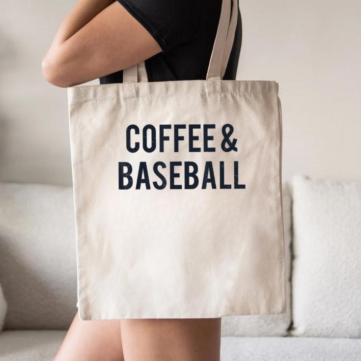 Coffee And Baseball Canvas Tote Bag Coffee And Baseball Canvas Tote Bag
