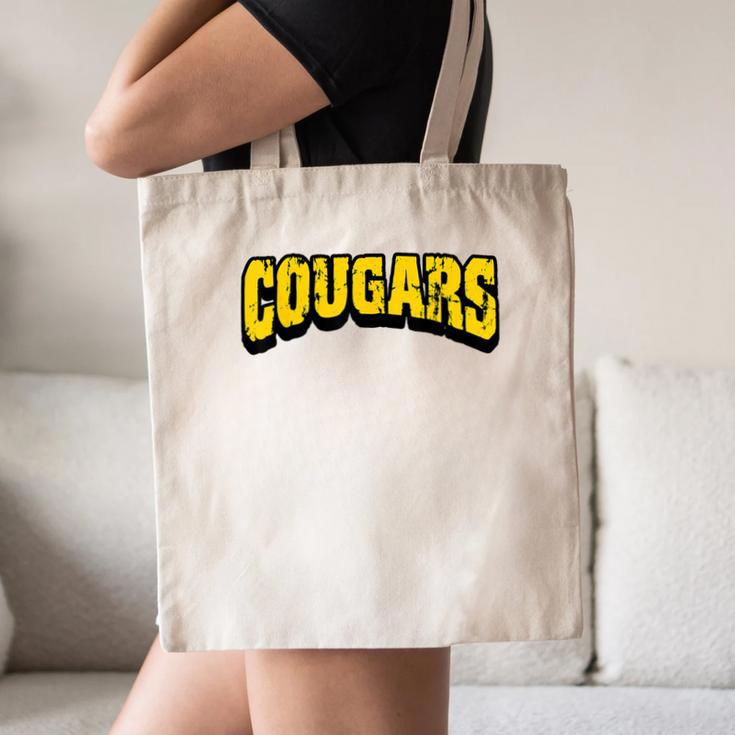 Cougars Back To School Spirit GY Canvas Tote Bag