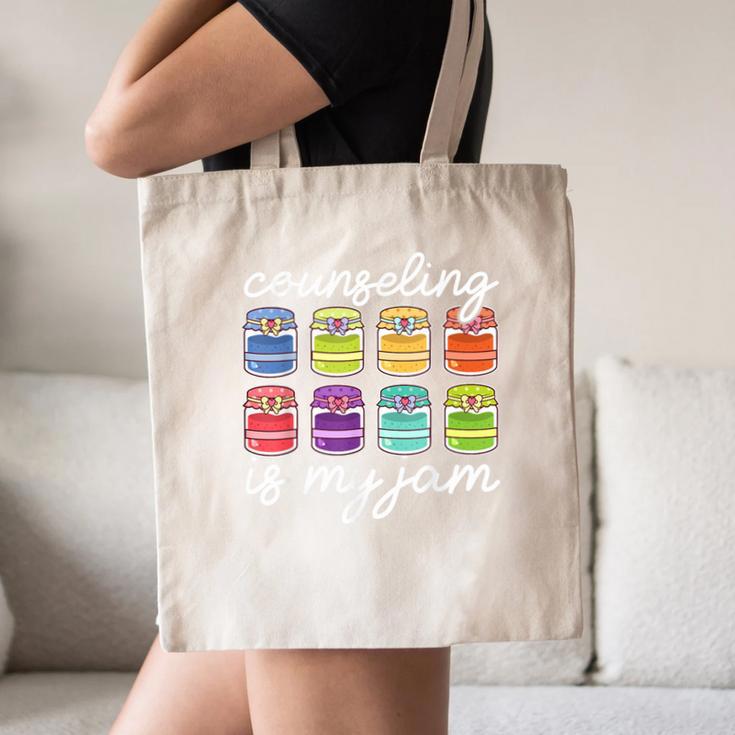 Counseling Is My Jam School Counselor Back To School Canvas Tote Bag Counseling Is My Jam School Counselor Back To School Canvas Tote Bag