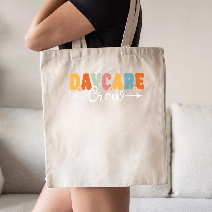Daycare Crew Back To School Childcare Provider Canvas Tote Bag Daycare Crew Back To School Childcare Provider Canvas Tote Bag