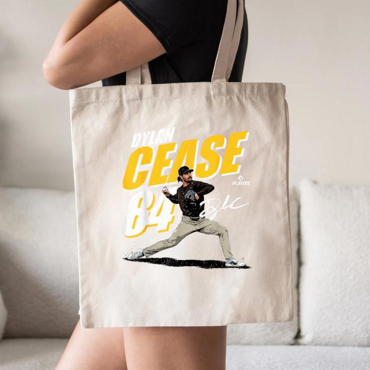 Dylan Cease San Diego MLB Baseball Players MLBDCE204M Canvas Tote Bag