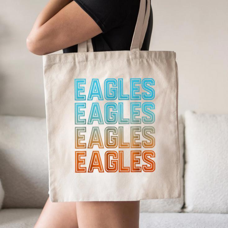 Eagle Mascot Back To School Spirit Kids Boys Girls Men Women Canvas Tote Bag Eagle Mascot Back To School Spirit Kids Boys Girls Men Women Canvas Tote Bag