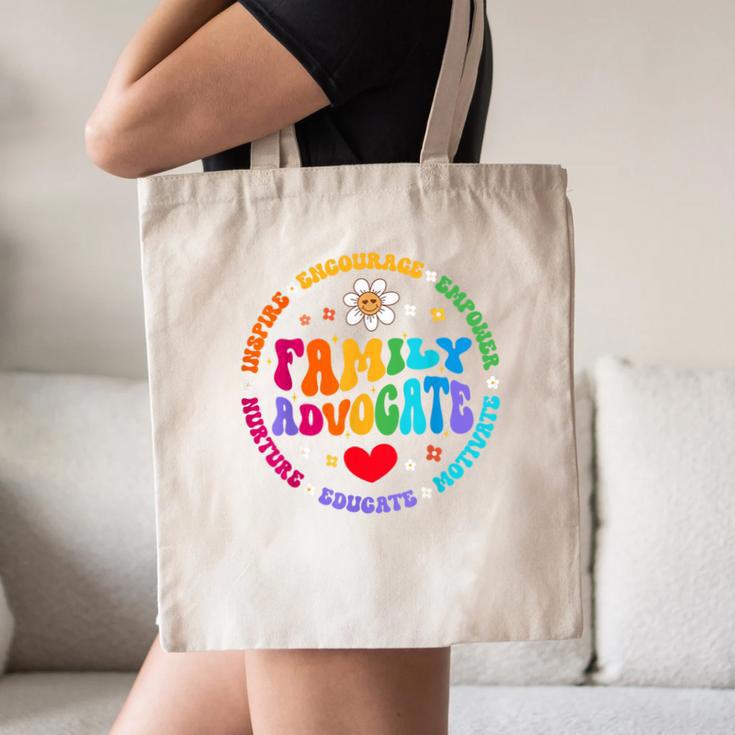 Family Advocate Appreciation Week Back To School PTO Canvas Tote Bag Family Advocate Appreciation Week Back To School PTO Canvas Tote Bag