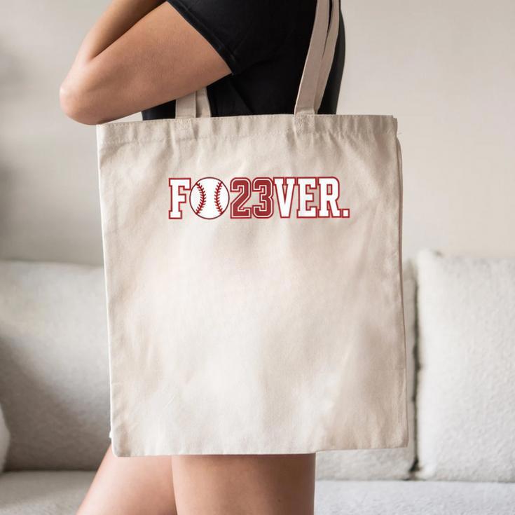 Fo23ver Baseball Sports Fan 23 Forever Canvas Tote Bag Fo23ver Baseball Sports Fan 23 Forever Canvas Tote Bag