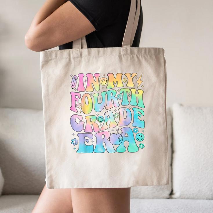 In My Fourth Grade Era Girl Tie Dye 4th Grade Back To School Canvas Tote Bag In My Fourth Grade Era Girl Tie Dye 4th Grade Back To School Canvas Tote Bag