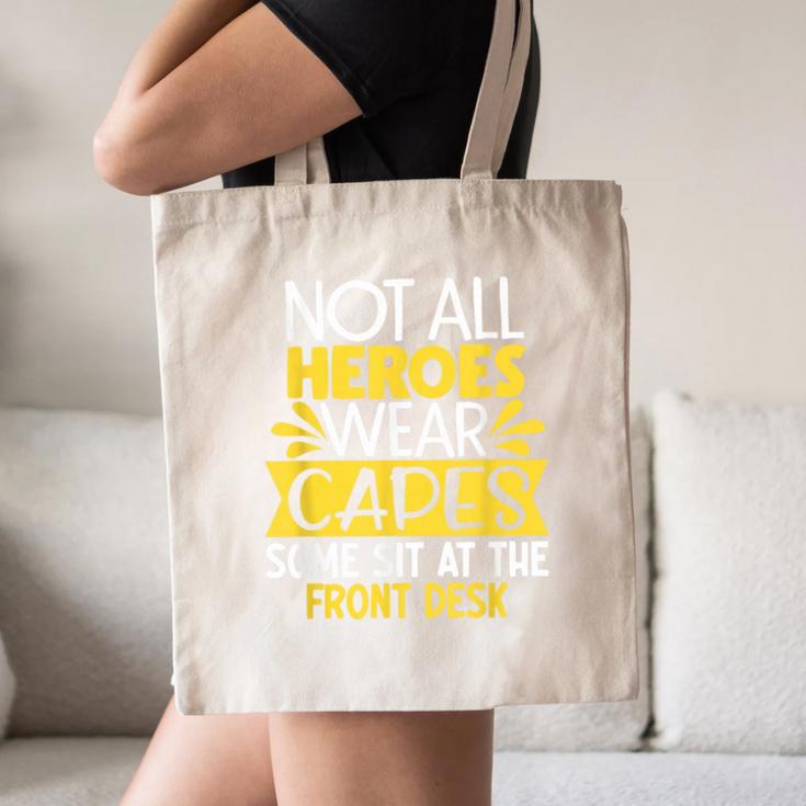 Front Office Desk Administrator Back To School Reception Canvas Tote Bag Front Office Desk Administrator Back To School Reception Canvas Tote Bag