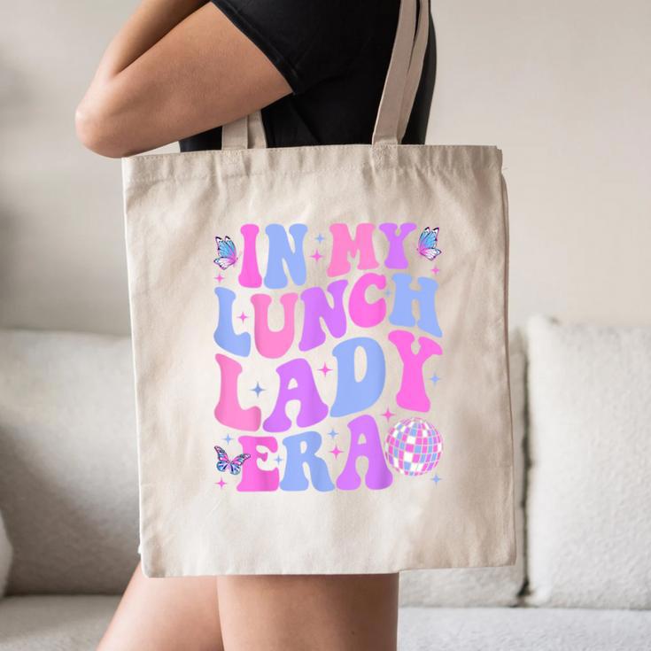 Groovy In My Lunch Lady Era Cafeteria Back To School Canvas Tote Bag Groovy In My Lunch Lady Era Cafeteria Back To School Canvas Tote Bag