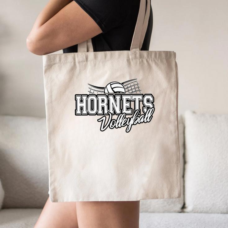 Hornets Volleyball Back To School Spirit Canvas Tote Bag Hornets Volleyball Back To School Spirit Canvas Tote Bag