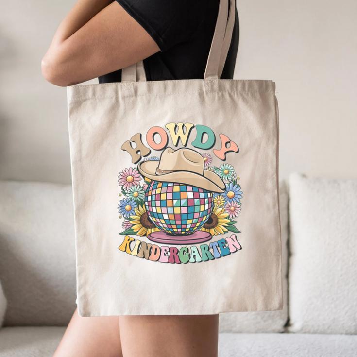 Howdy Kindergarten Cowgirl Country Western Back To School Canvas Tote Bag Howdy Kindergarten Cowgirl Country Western Back To School Canvas Tote Bag