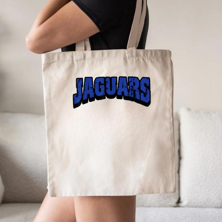 Jaguars Back To School Spirit B Canvas Tote Bag