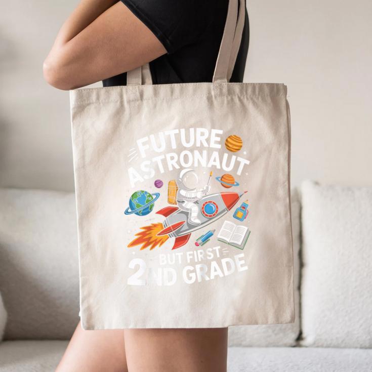 Kids Future Astronaut 2nd Grade Student Back To School Boys Kids Canvas Tote Bag Kids Future Astronaut 2nd Grade Student Back To School Boys Kids Canvas Tote Bag