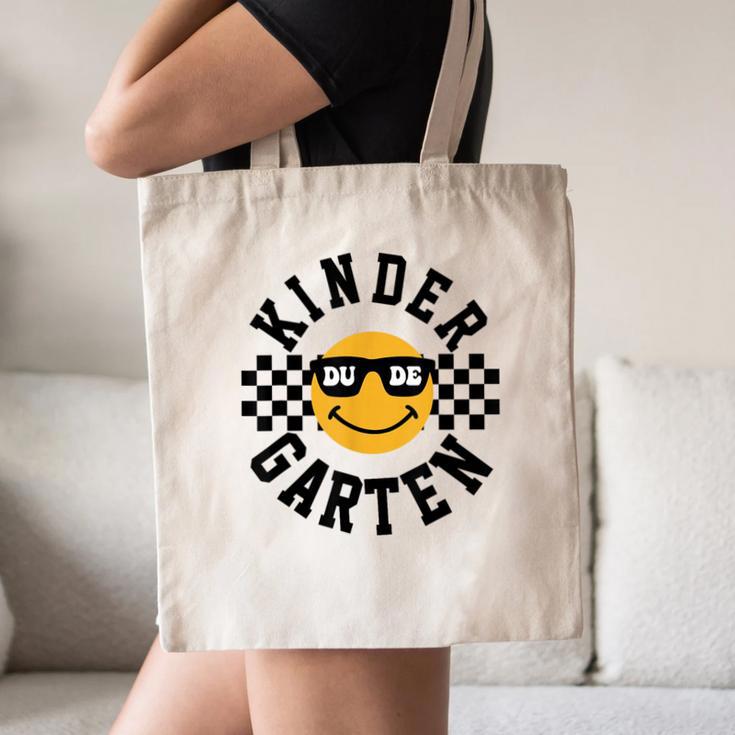 Kindergarten Dude Back To School Kinder Students Kids Canvas Tote Bag
