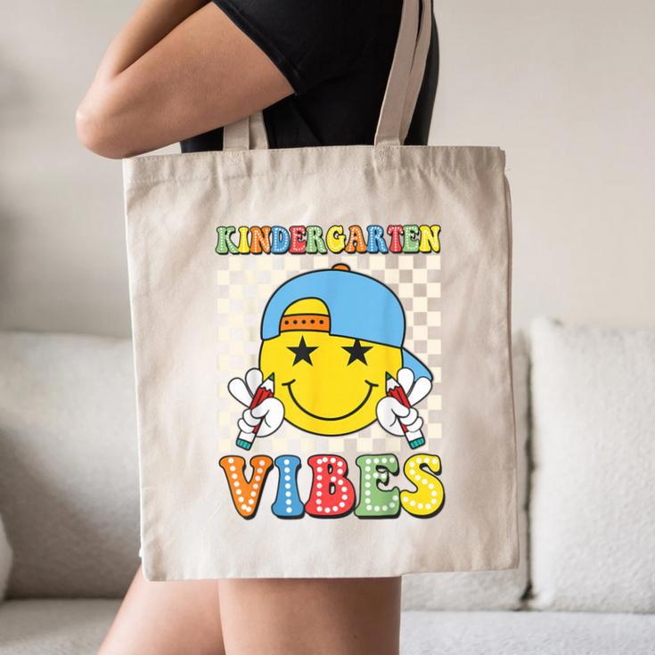 Kindergarten Vibes Kid Back To School Class Kindergarten Boy Canvas Tote Bag Kindergarten Vibes Kid Back To School Class Kindergarten Boy Canvas Tote Bag