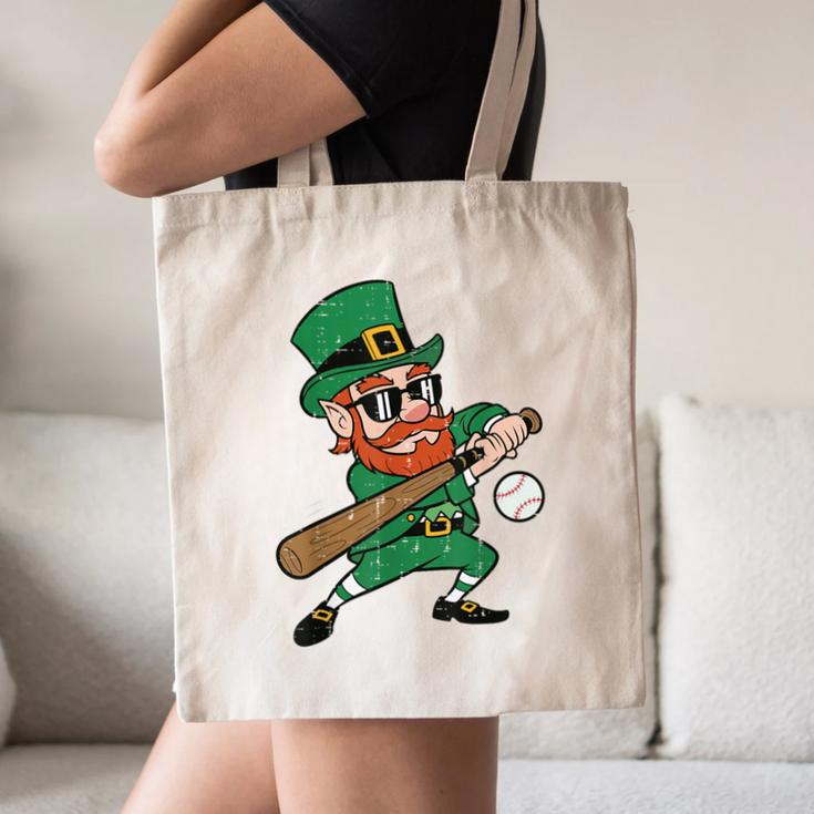Leprechaun Baseball St Patricks Day Saint Pattys Men Boys Canvas Tote Bag Leprechaun Baseball St Patricks Day Saint Pattys Men Boys Canvas Tote Bag