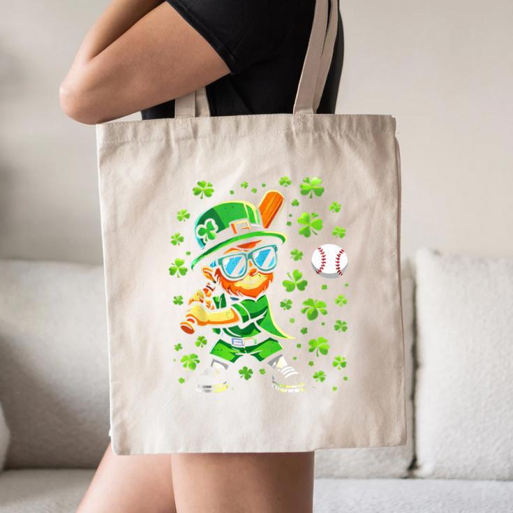 Leprechaun Playing Baseball Happy St Patricks Day Men Boys Canvas Tote Bag Leprechaun Playing Baseball Happy St Patricks Day Men Boys Canvas Tote Bag