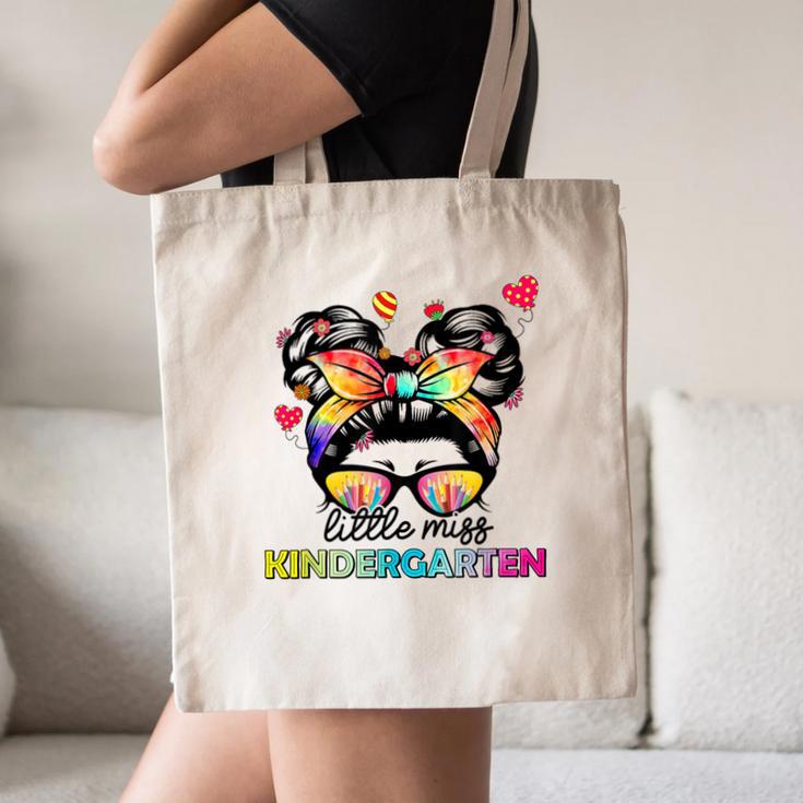 Little Miss Kindergarten Back To School Kindergarten Girls Canvas Tote Bag Little Miss Kindergarten Back To School Kindergarten Girls Canvas Tote Bag