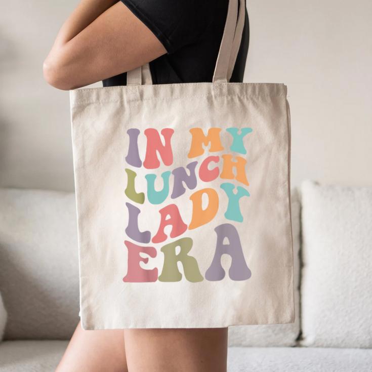 In My Lunch Lady Era Happy First Day Back To School Canvas Tote Bag