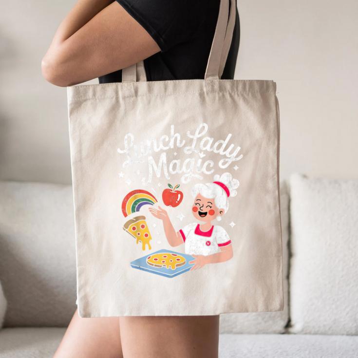 Lunch Lady Magic Cafeteria Worker Back To School Women Girls Canvas Tote Bag Lunch Lady Magic Cafeteria Worker Back To School Women Girls Canvas Tote Bag