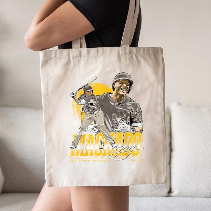 Manny Machado San Diego MLB Baseball Players MLBMMA302N Canvas Tote Bag