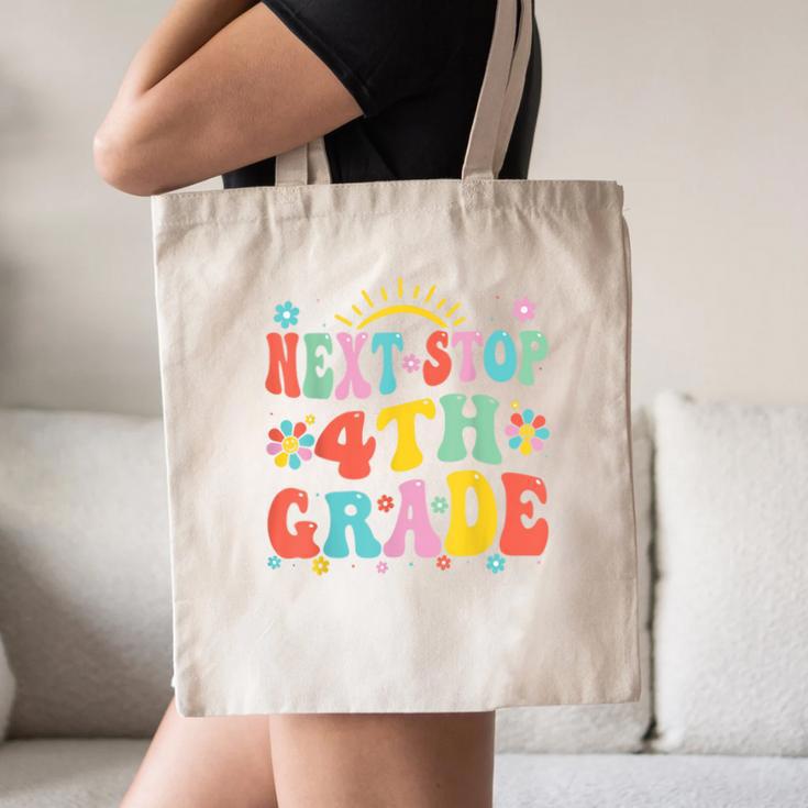 Next Stop 4th Grade Graduation To Forth Grade Back To School Canvas Tote Bag Next Stop 4th Grade Graduation To Forth Grade Back To School Canvas Tote Bag